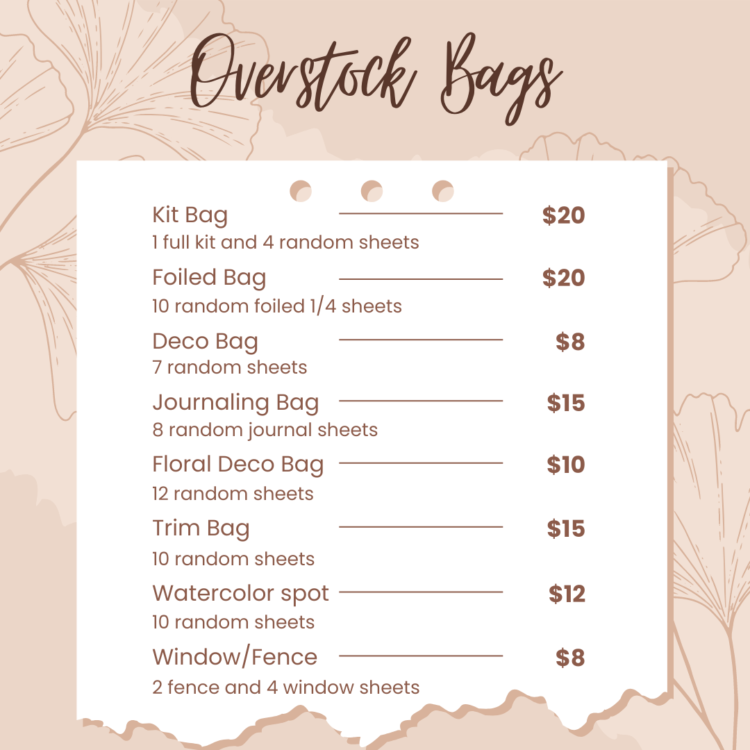 Overstock Bags