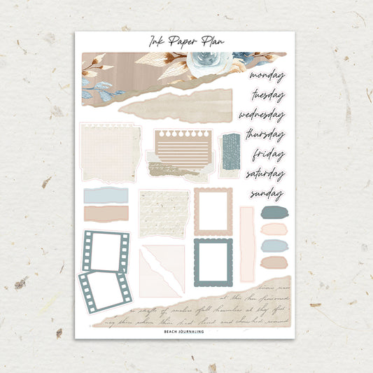 Beach | Journaling Sheet