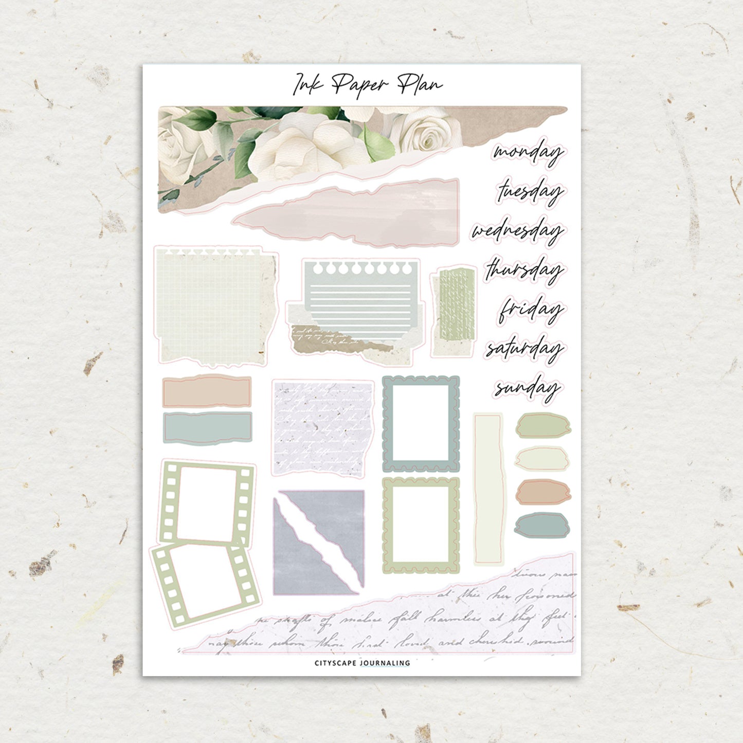 Cityscape | Journaling Sheet