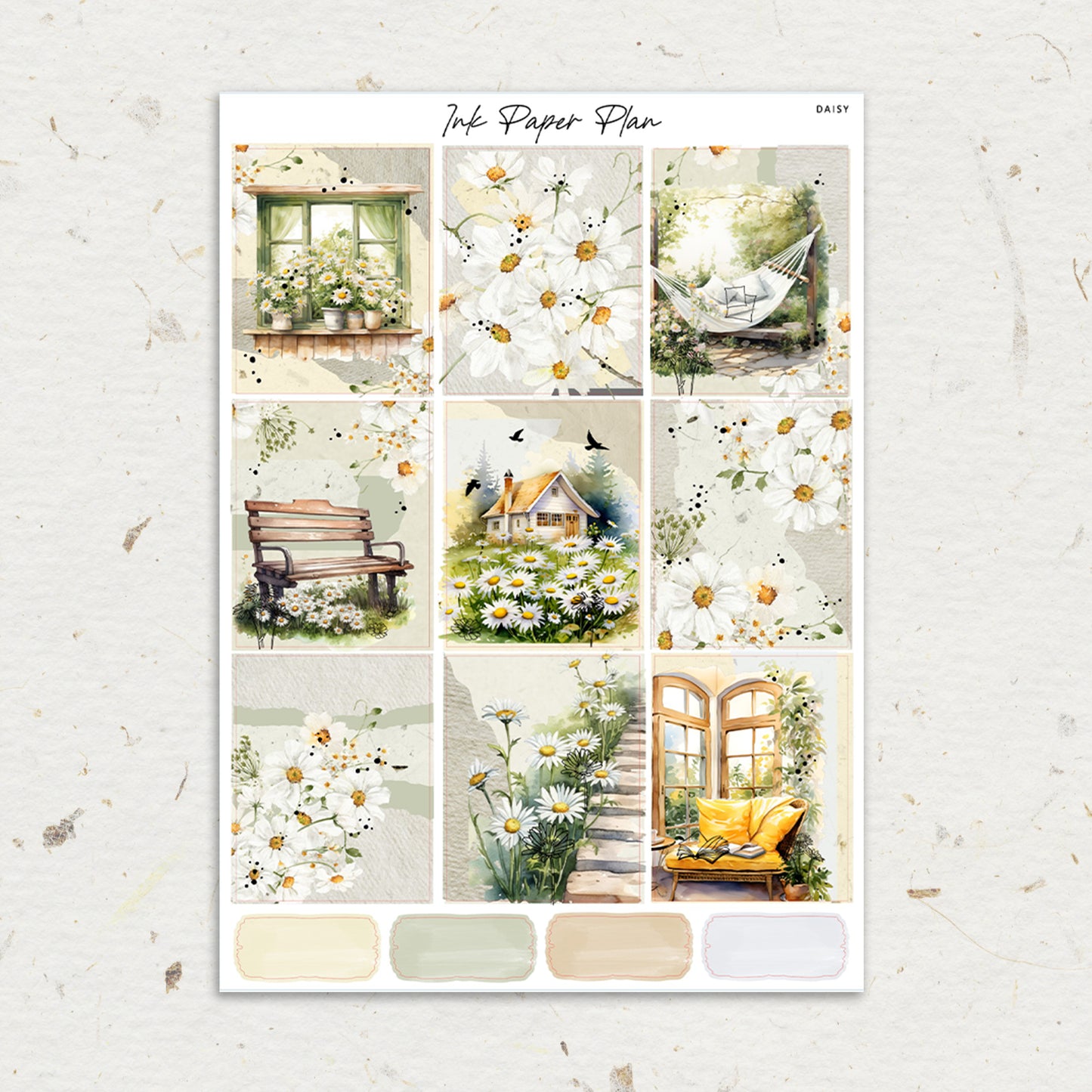 Daisy | Weekly Kit | Rose Gold, Silver Foil, or Gold
