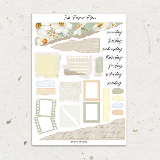 Daisy | Journaling Sheet
