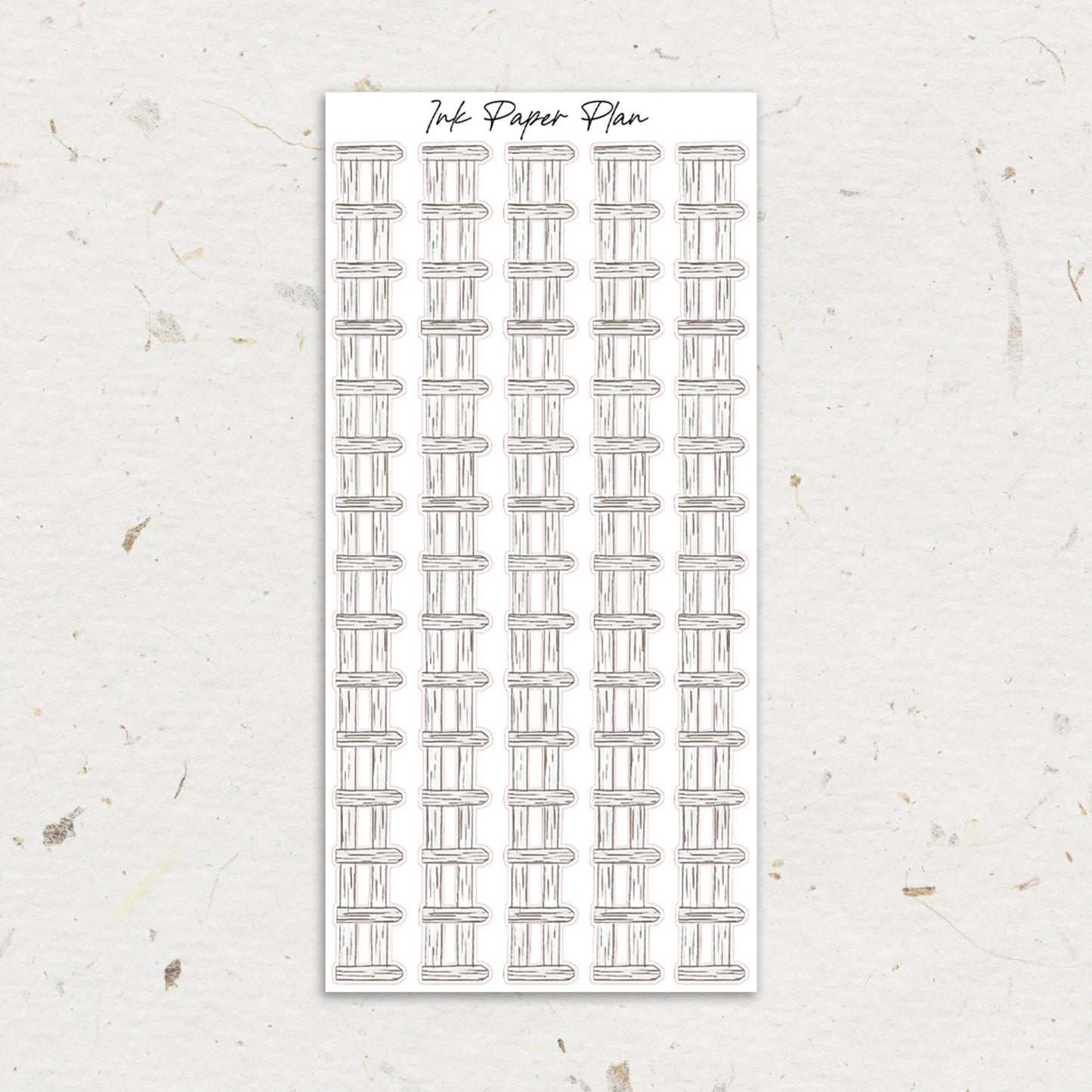 Light Short | Watercolor Fence