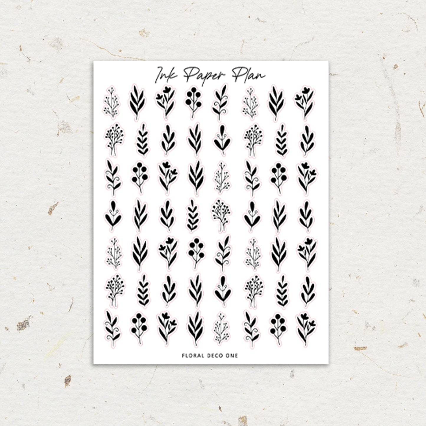 Floral One | Foiled Deco