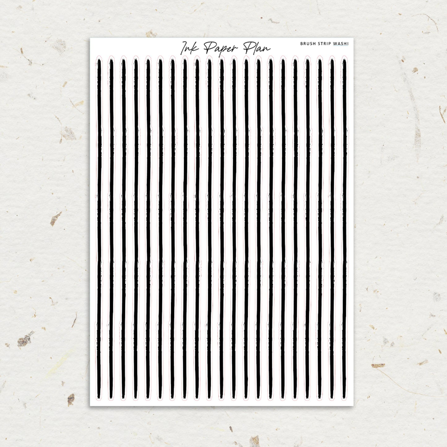 Brush Strip | Foiled Washi