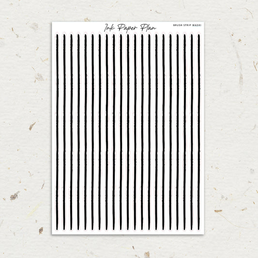 Brush Strip | Foiled Washi