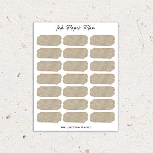 Kraft | Small Date Covers