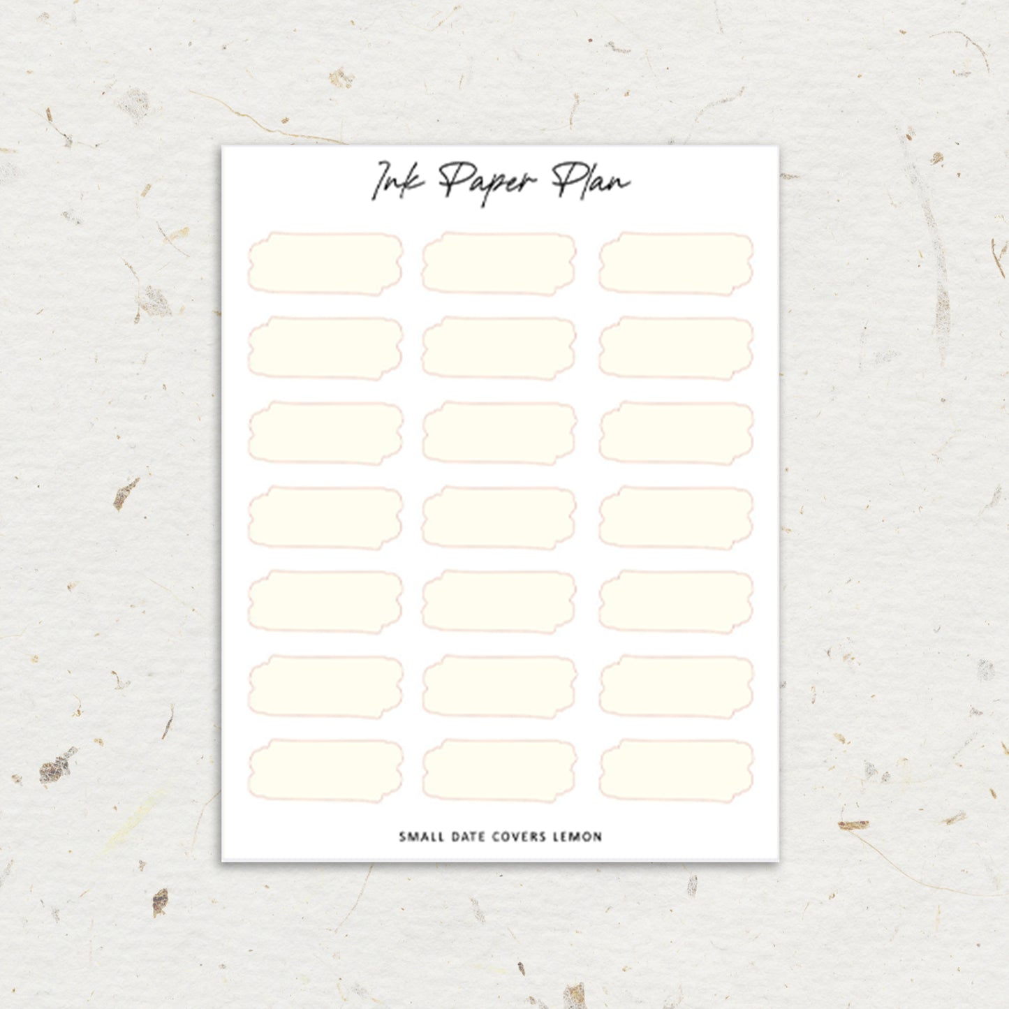 Pastel | Small Date Covers
