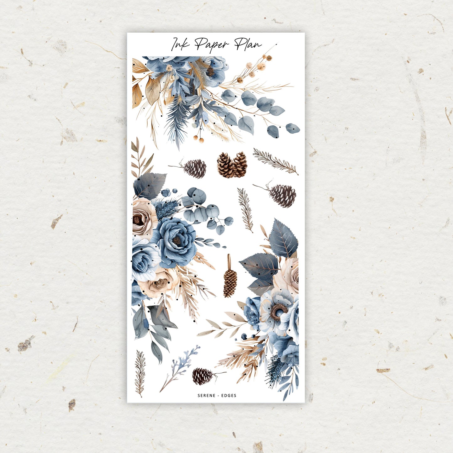 Serene | Journaling Collection | Single Sheets