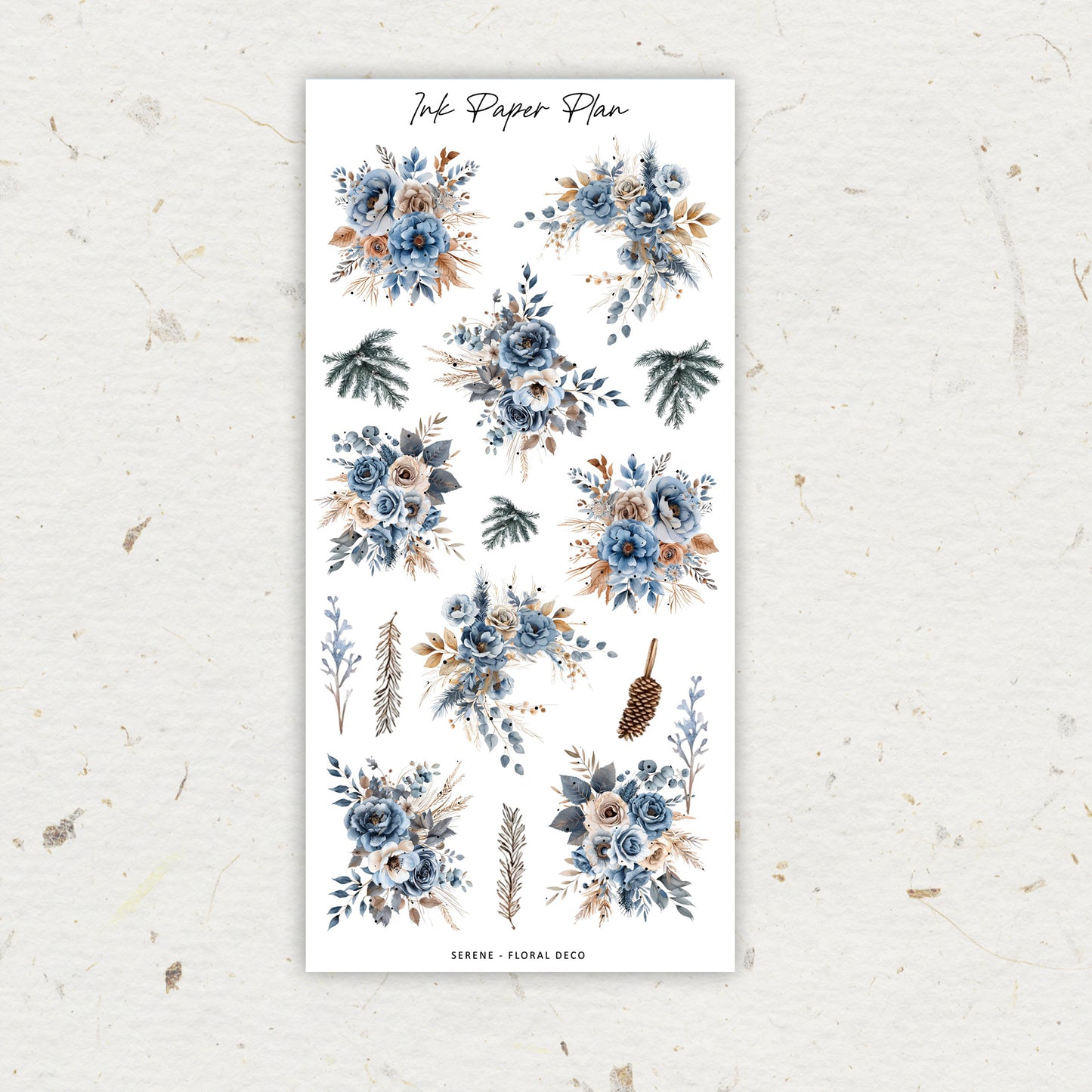 Serene | Journaling Collection | Single Sheets