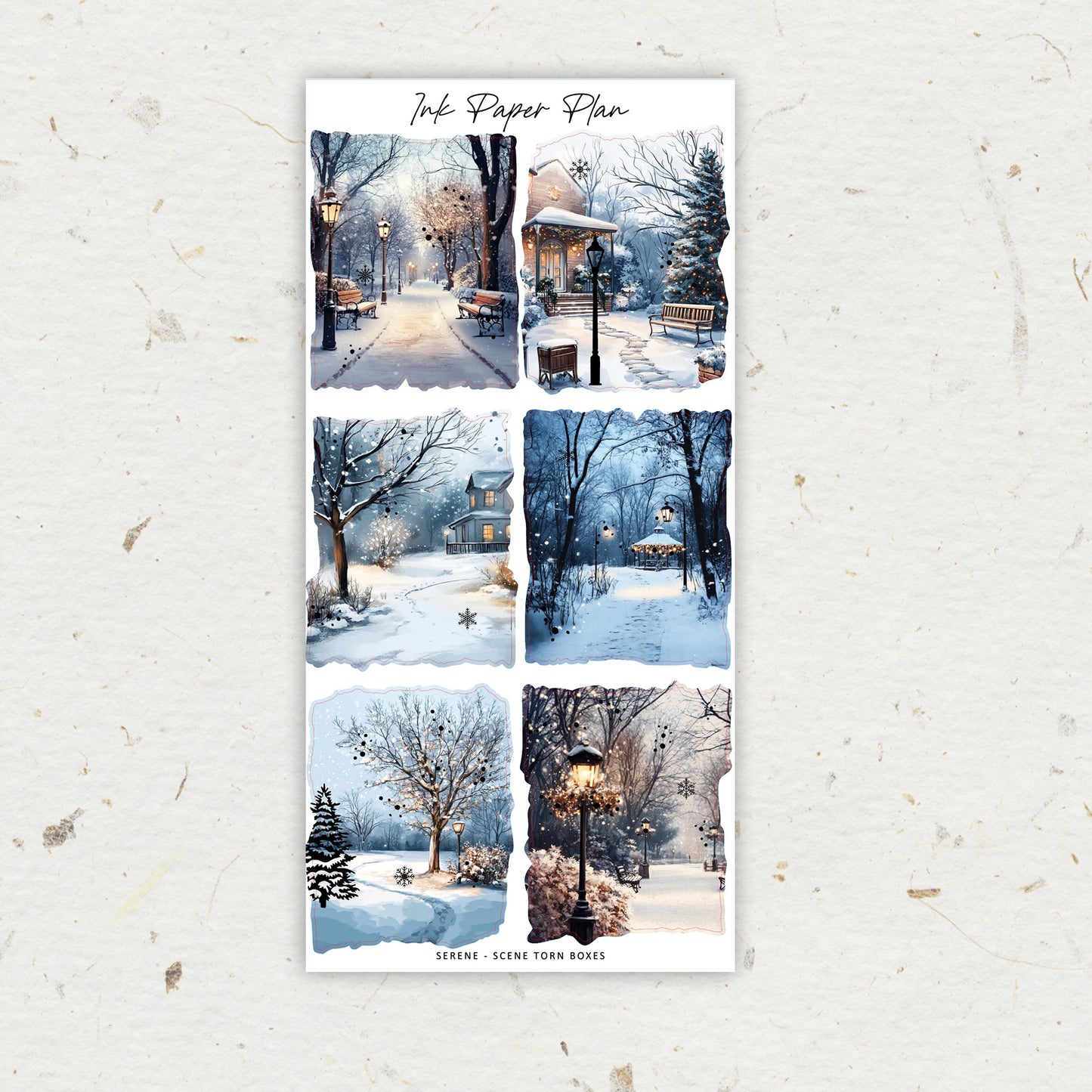 Serene | Journaling Collection | Single Sheets