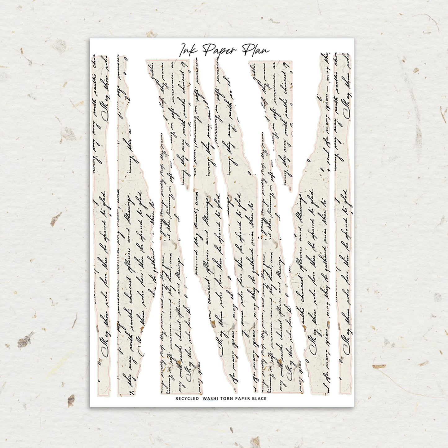 Recycled | Washi Torn Paper
