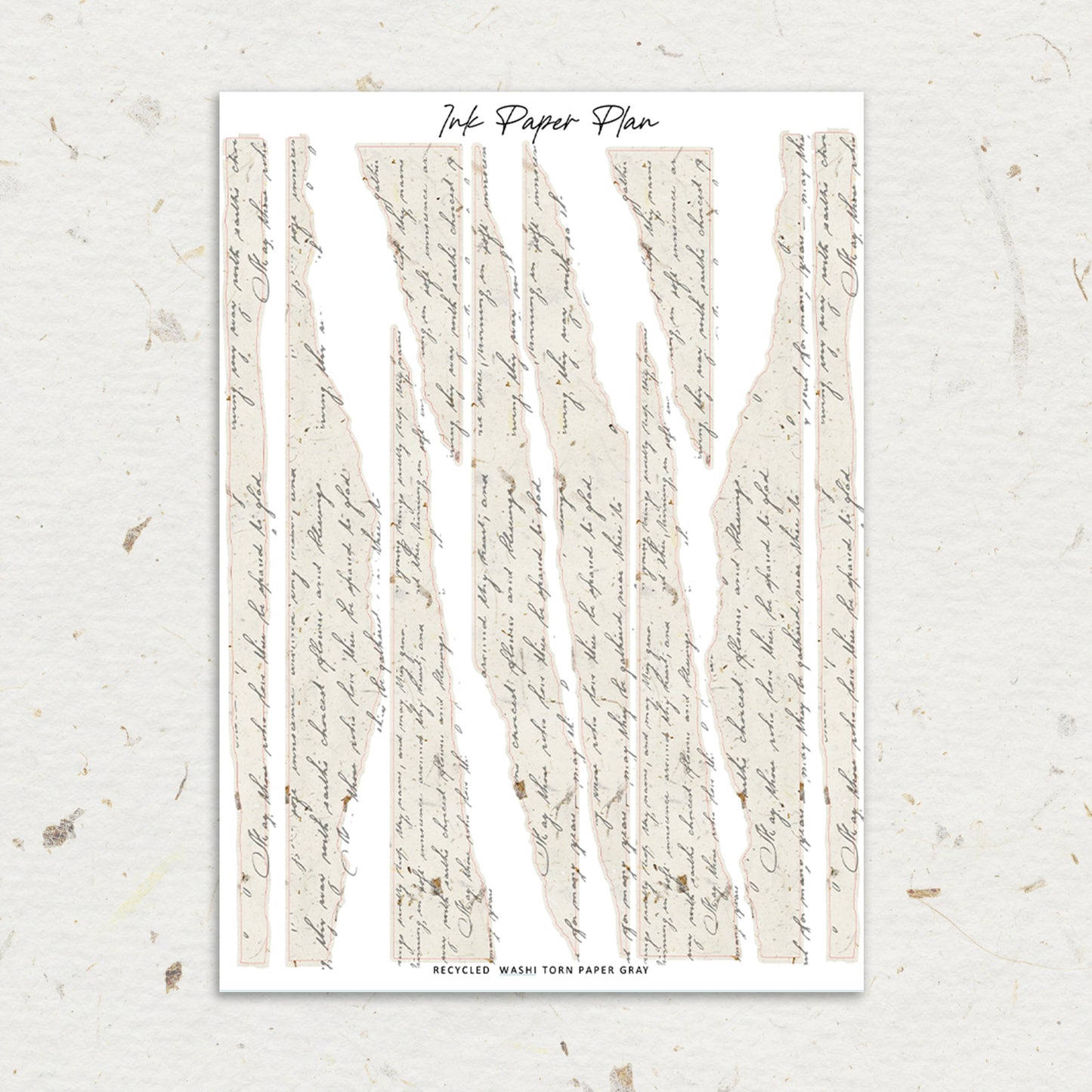 Recycled | Washi Torn Paper