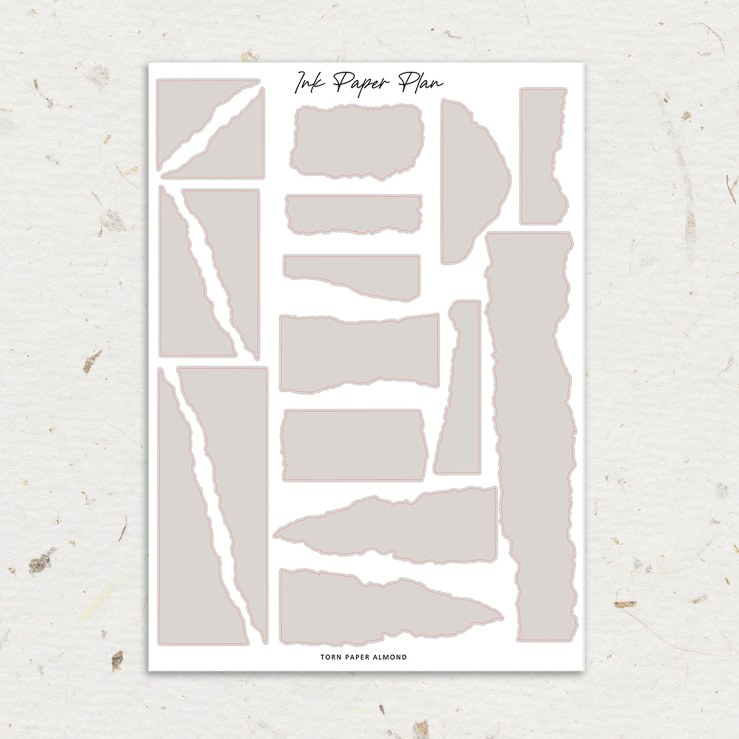 Torn Paper | Solid Neutral