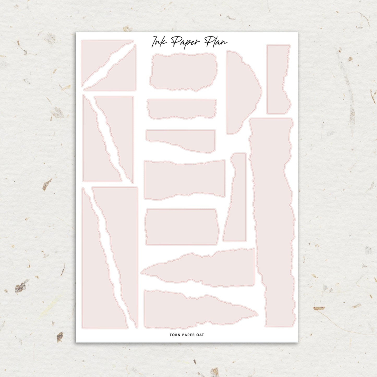 Torn Paper | Solid Neutral