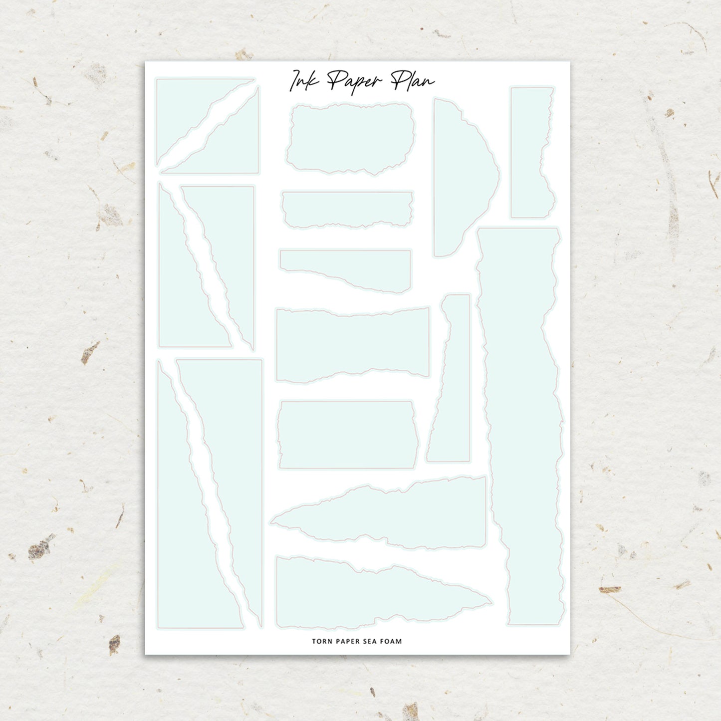 Torn Paper | Solid Pastel