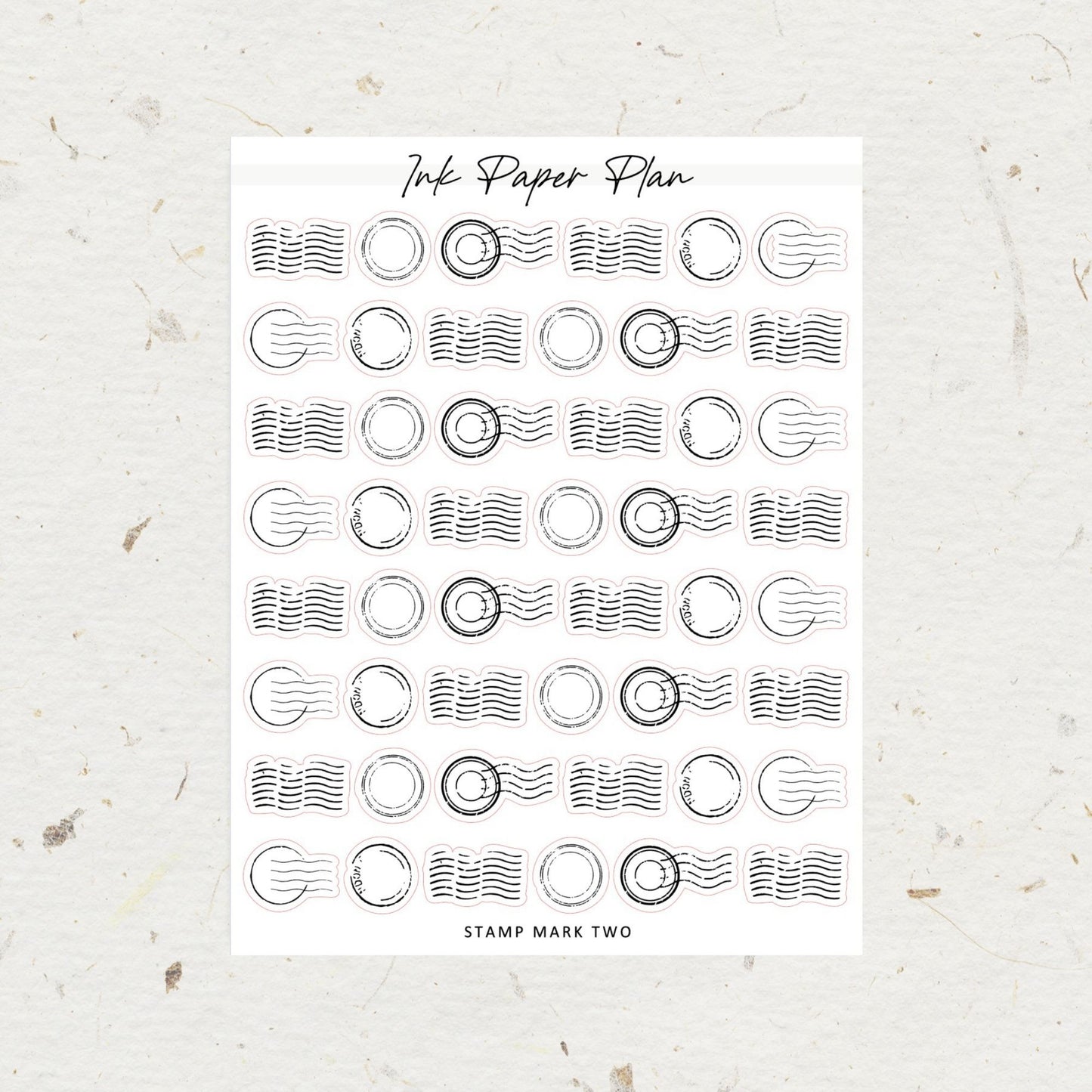 Stamp Mark Two | Foiled Deco