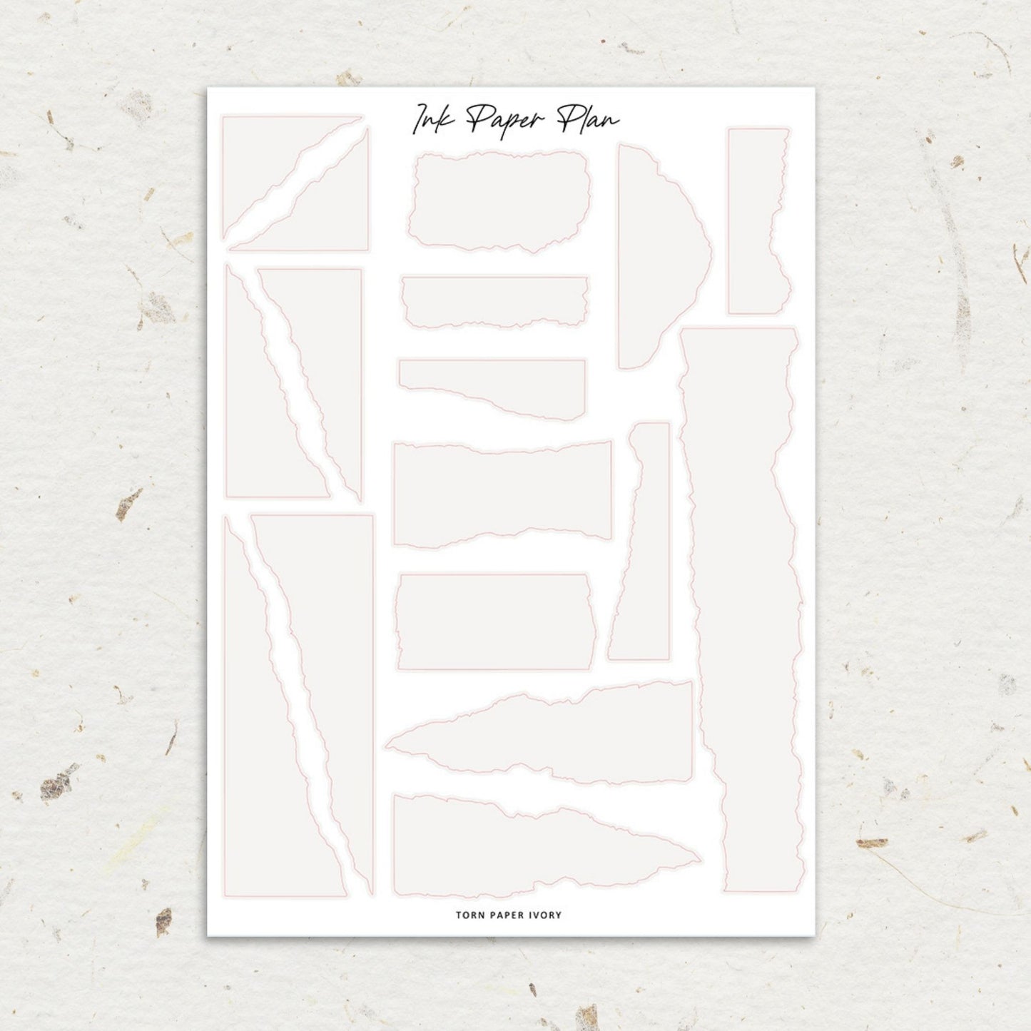 Torn Paper | Solid Neutral