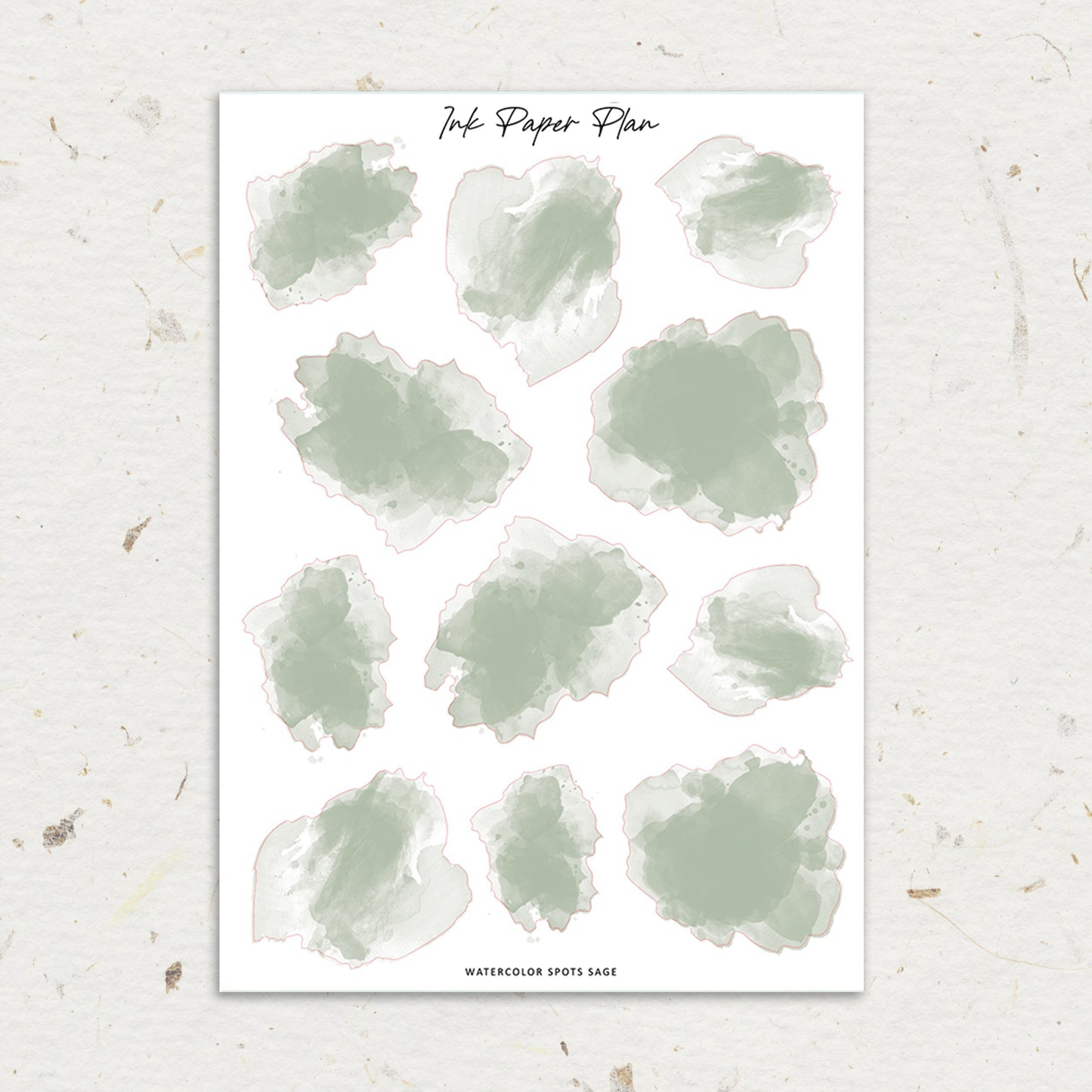 Neutral | Watercolor Spots