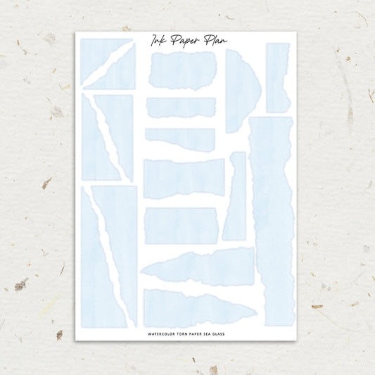 Torn Paper | Watercolor Pastel