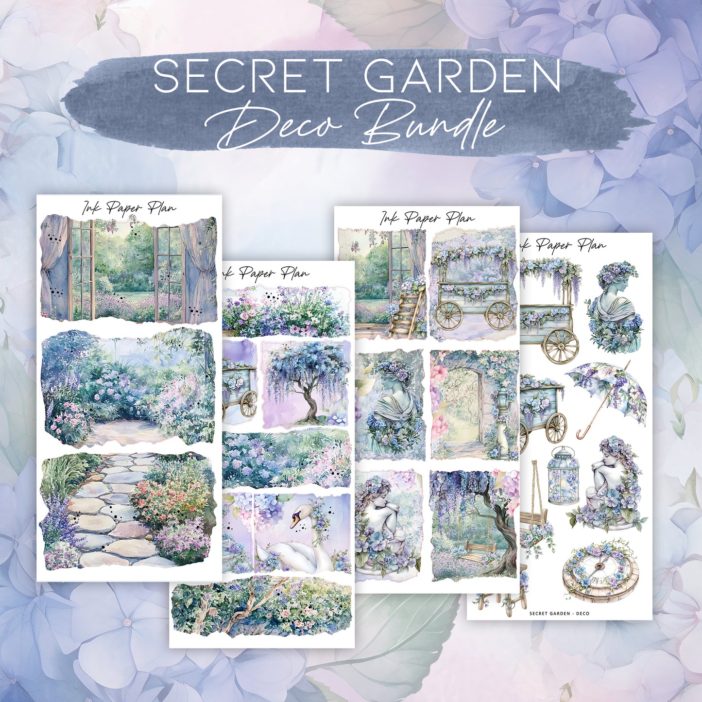 Secret Garden| Journaling Collection | Bundles