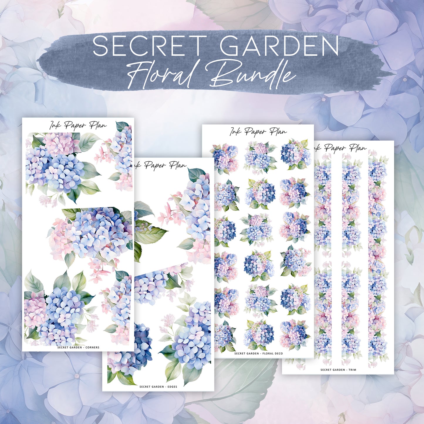 Secret Garden| Journaling Collection | Bundles