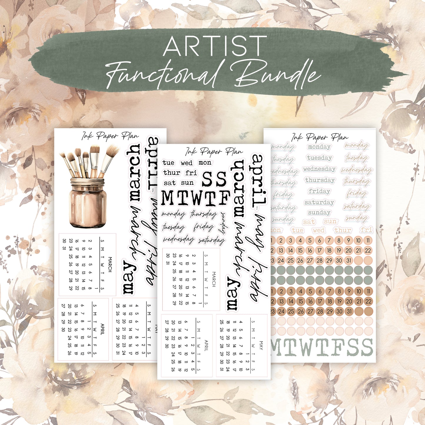 Artist | Journaling Collection | Bundles