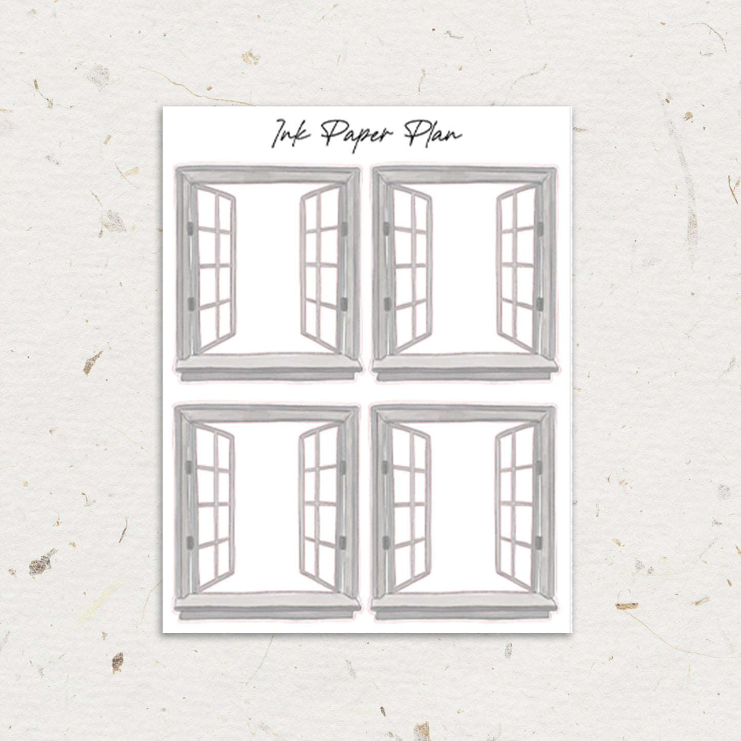 Gray | Watercolor Window