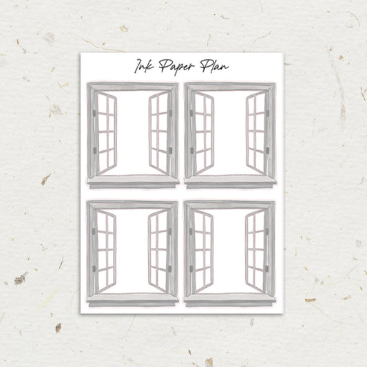 Gray | Watercolor Window