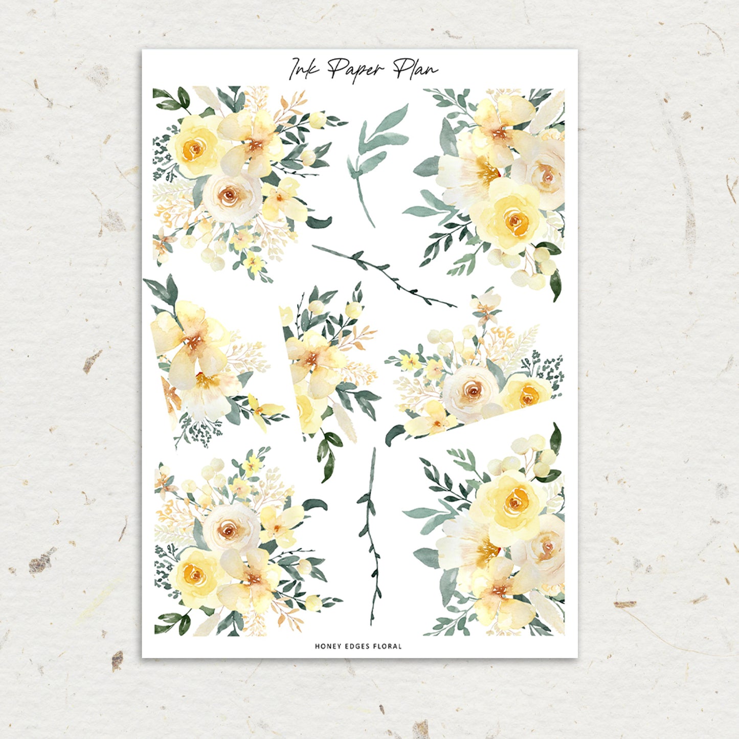 Honey | Floral Edges