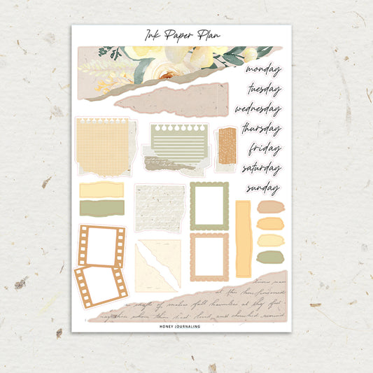 Honey | Journaling Sheet