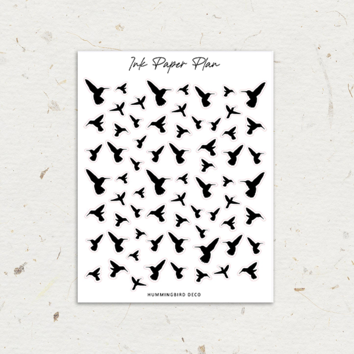Hummingbird | Foiled Deco