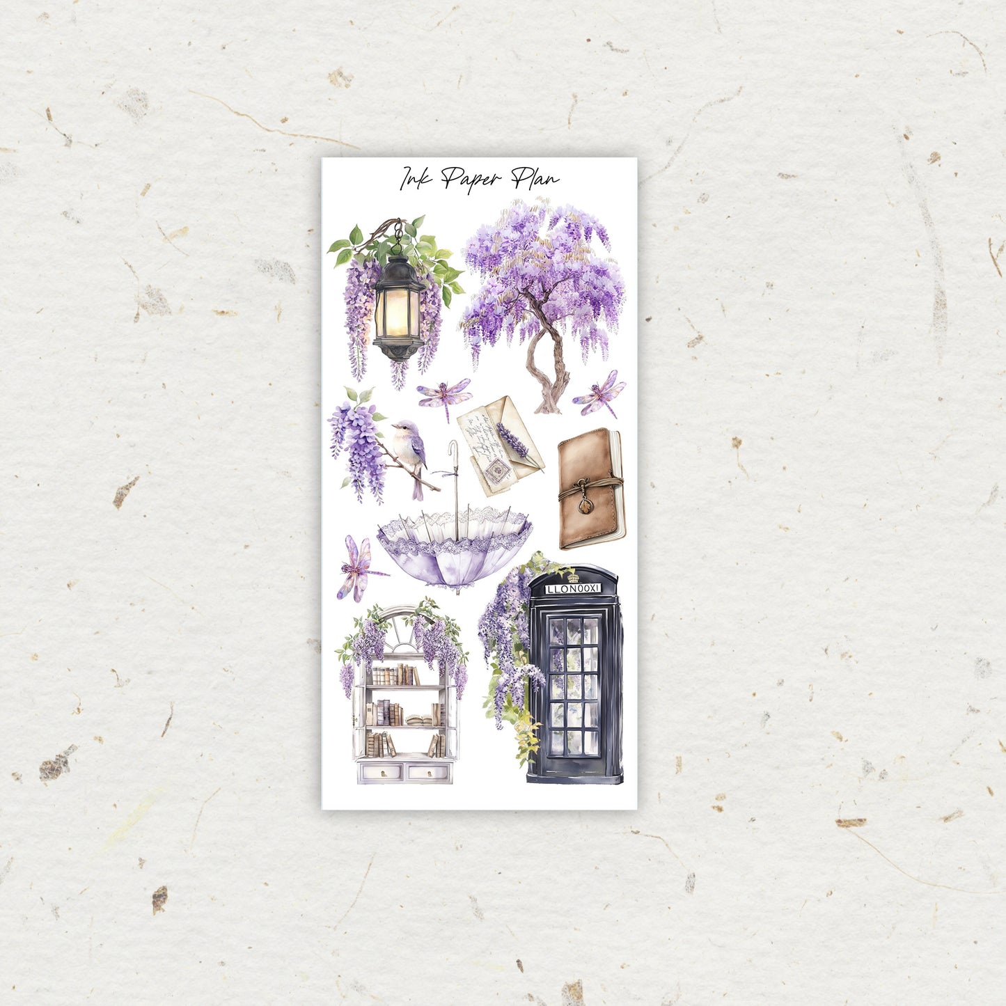 Wisteria | Journaling Collection | Single Sheets