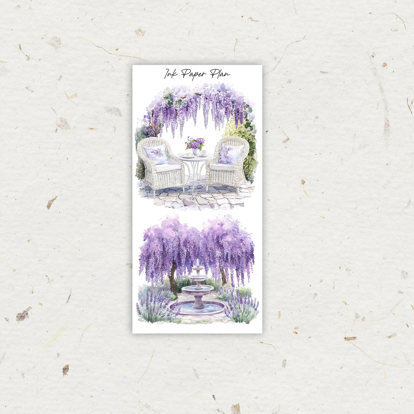Wisteria | Journaling Collection | Single Sheets