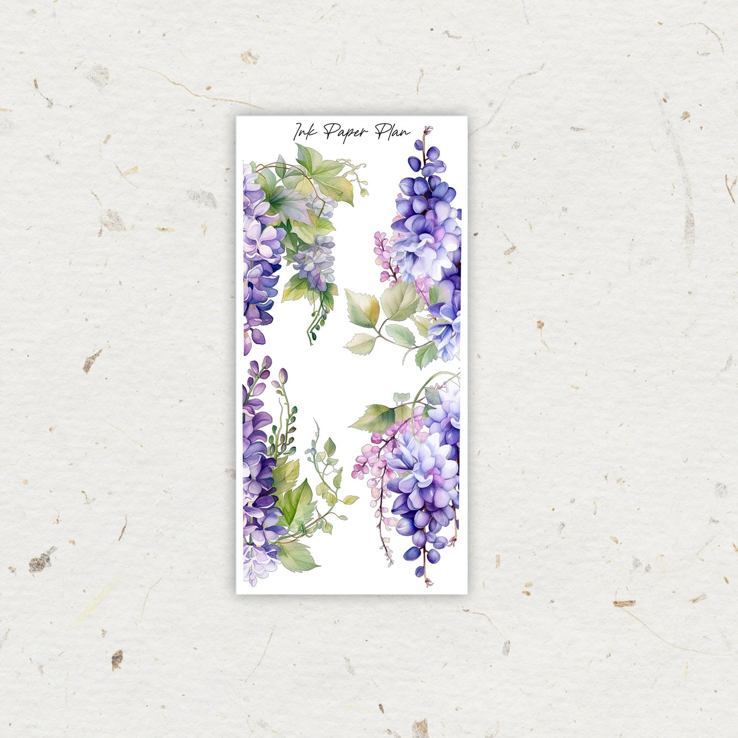 Wisteria | Journaling Collection | Single Sheets