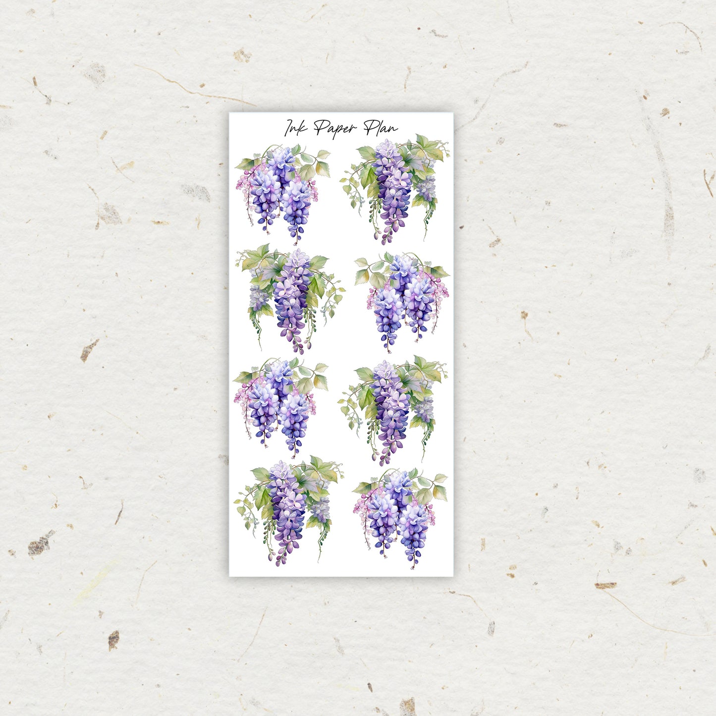 Wisteria | Journaling Collection | Single Sheets