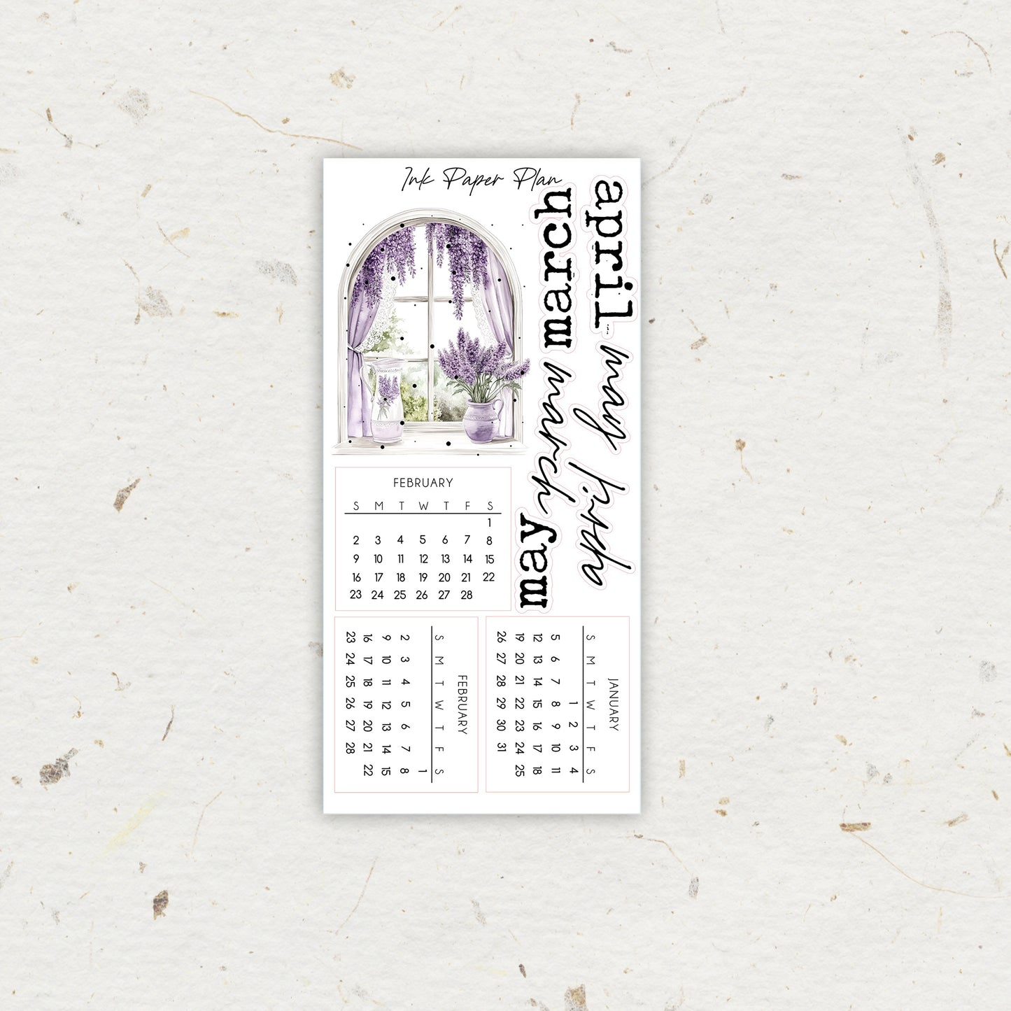 Wisteria | Journaling Collection | Single Sheets