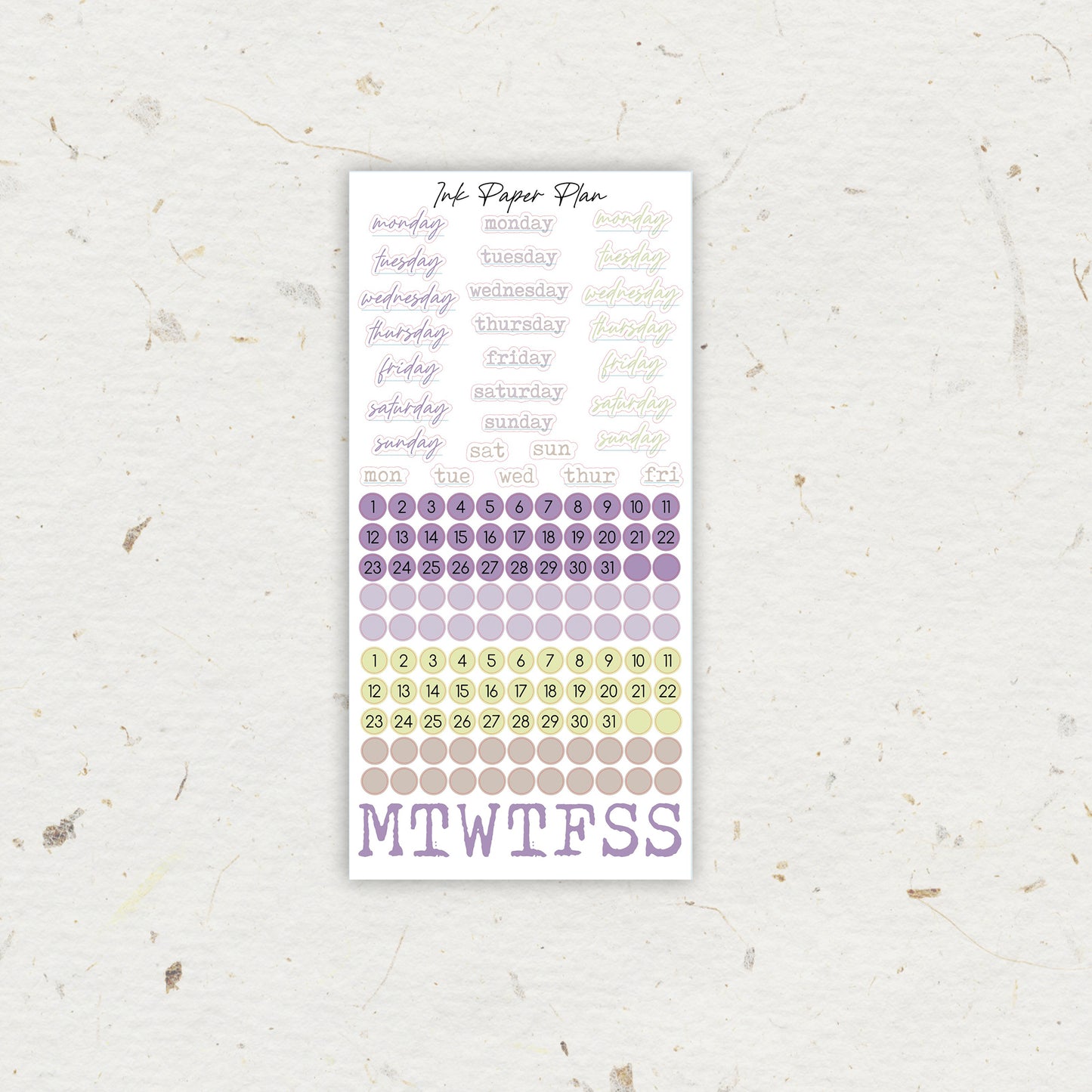 Wisteria | Journaling Collection | Single Sheets