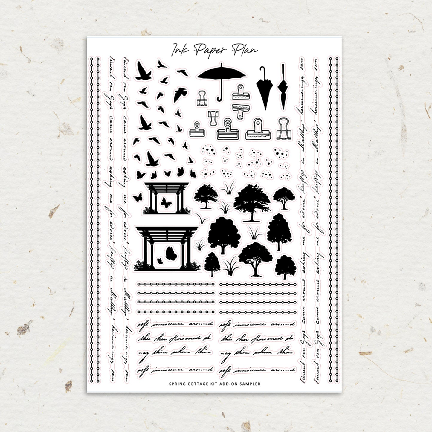 Spring Cottage | Foiled Kit Add-On