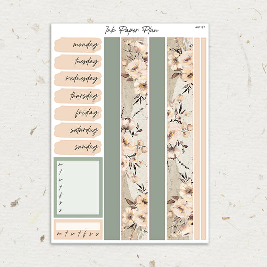 Artist | Weekly Kit | Rose Gold, Silver Foil, or Gold