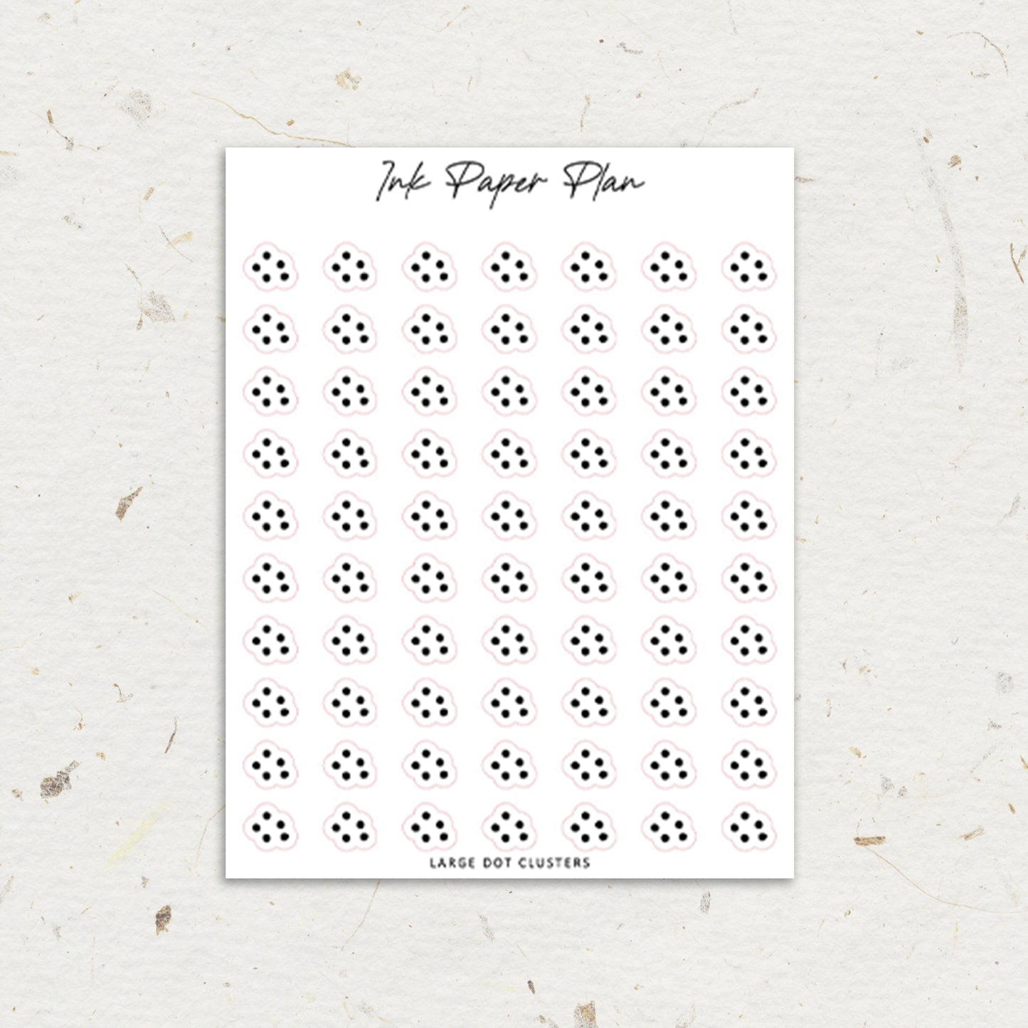 Large Dot | Foiled Clusters