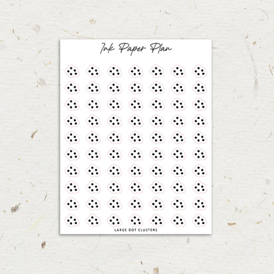 Large Dot | Foiled Clusters