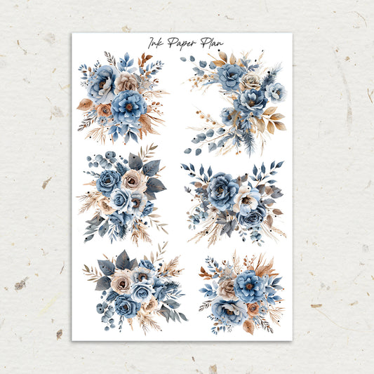Serene | XL Floral Deco Sheet