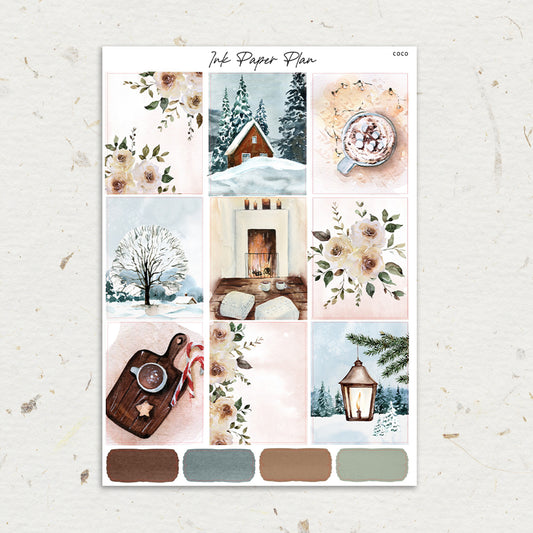 Coco | Weekly Kit | Rose Gold, Silver Foil, or Gold