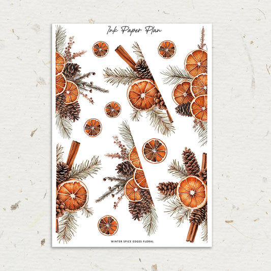 Winter Spice | Floral Edges