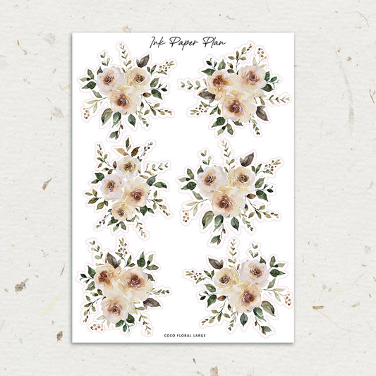 Coco | XL Floral Deco Sheet