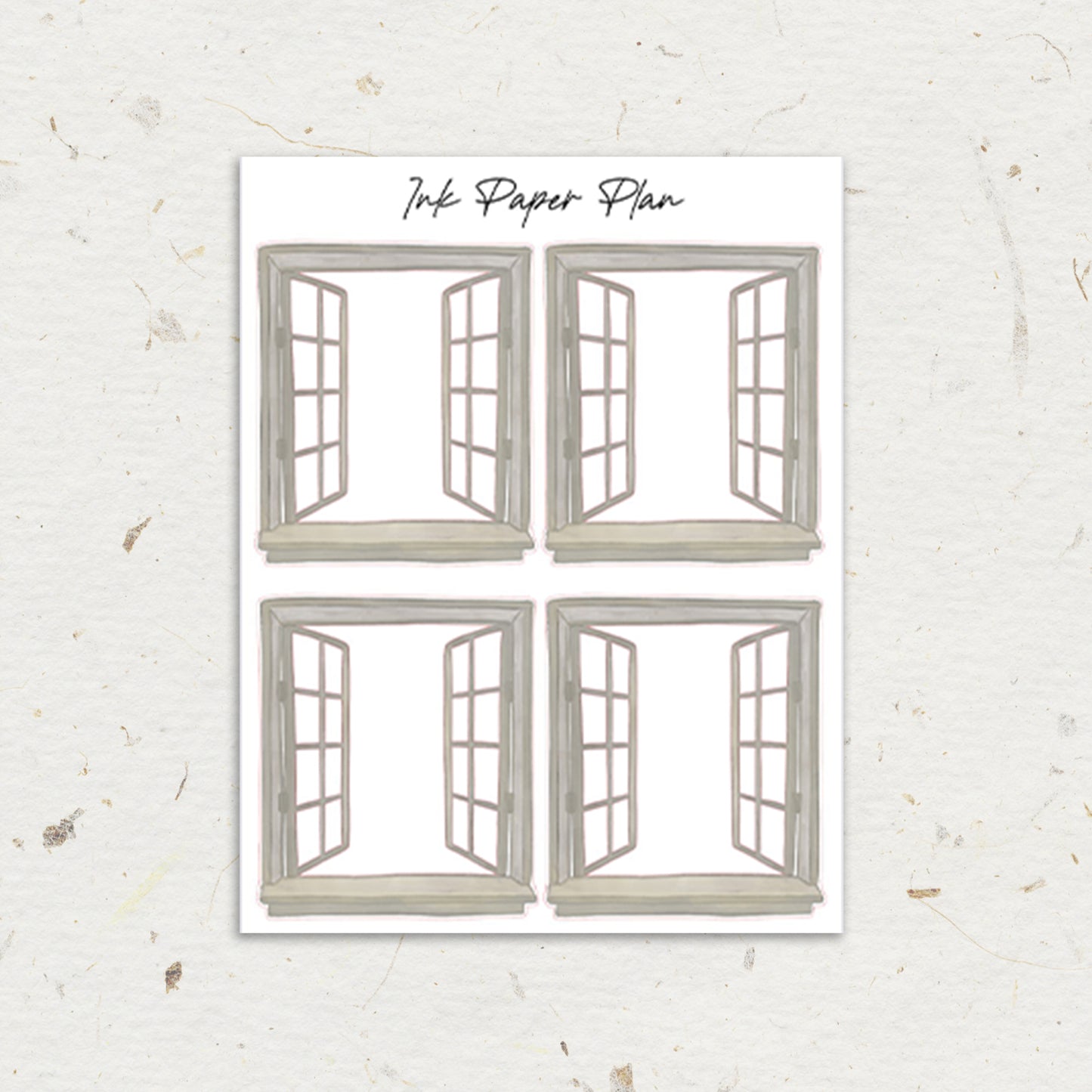 Tan | Watercolor Window