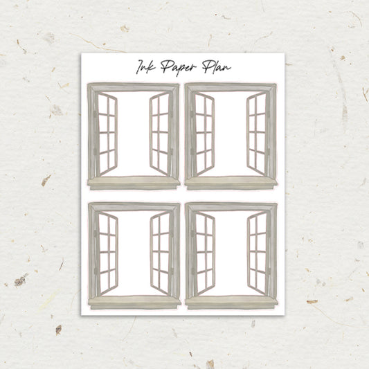 Tan | Watercolor Window