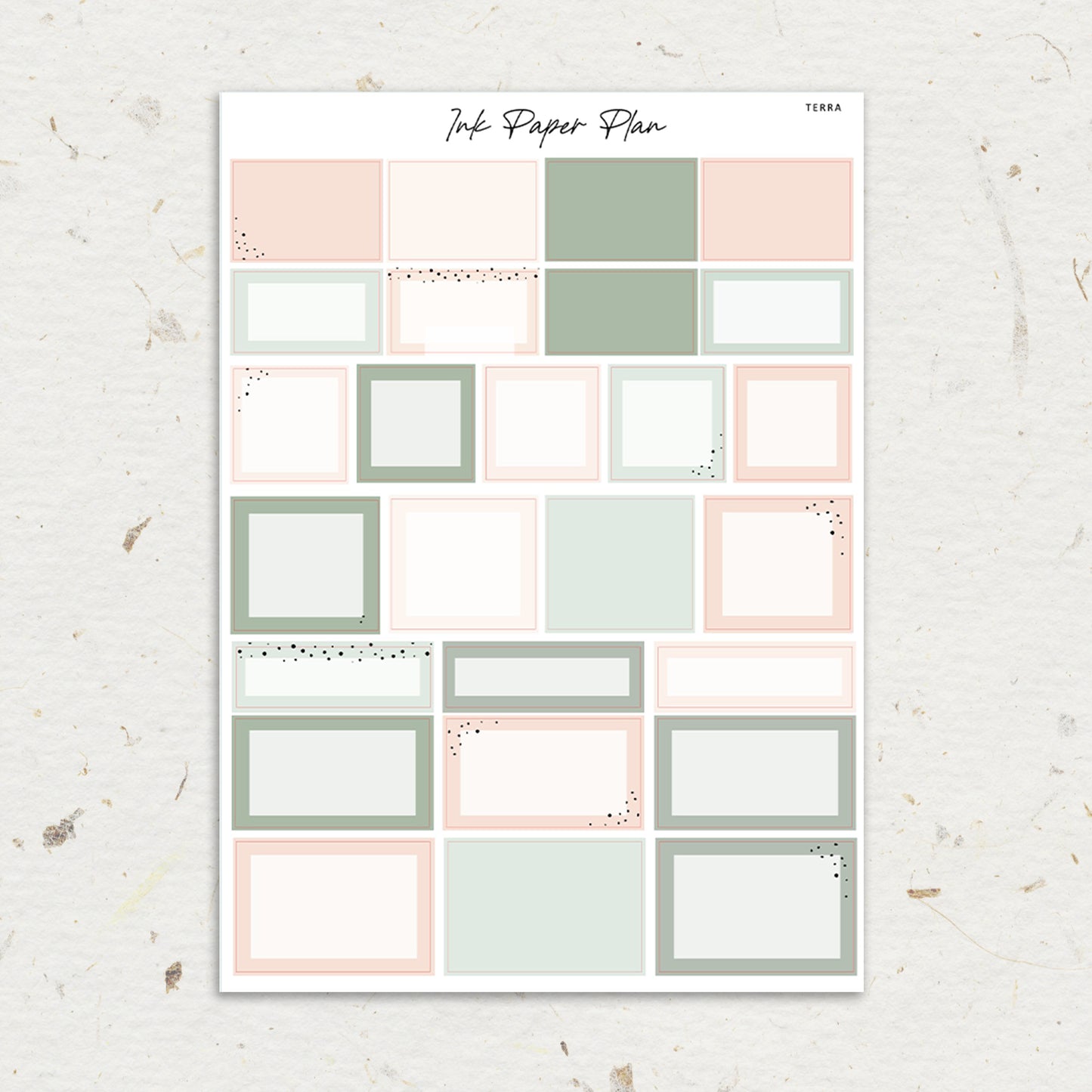 Terra | Weekly Kit | Rose Gold, Silver Foil, or Gold