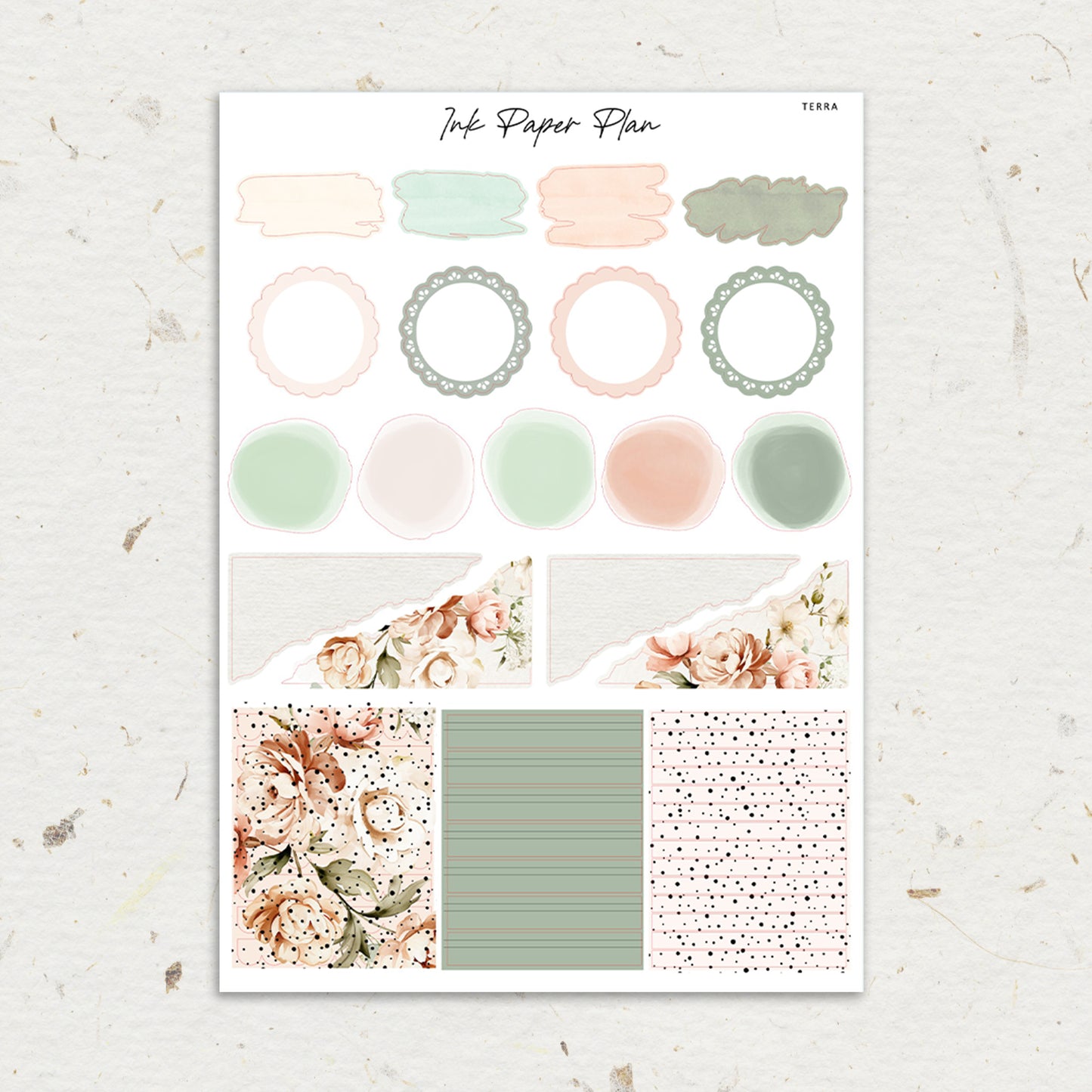 Terra | Weekly Kit | Rose Gold, Silver Foil, or Gold