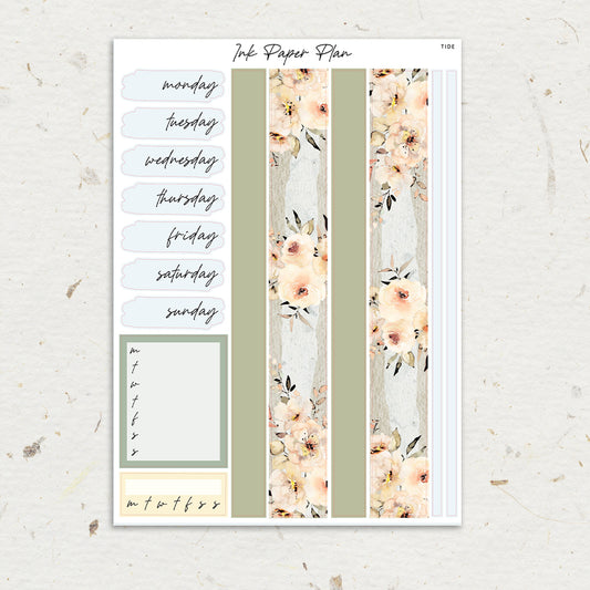 Tide | Weekly Kit | Rose Gold, Silver Foil, or Gold